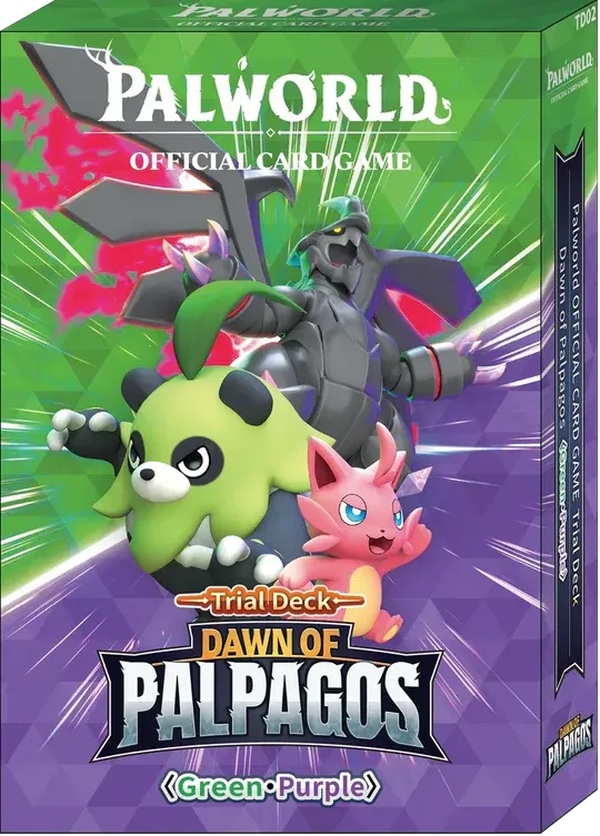TD02 Dawn of Palpagos - Palworld Trial Deck Green-Purple EN