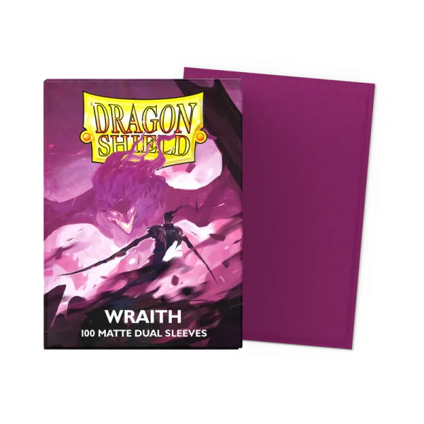 Produkt 100 Dragon Shield Sleeves - Matte Dual Wraith Foto