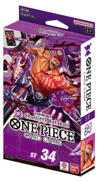 Produkt ST-34 Starter Deck: Purple Charlotte Katakuri EN Foto