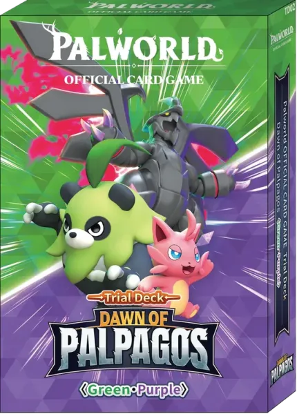 Produkt TD02 Dawn of Palpagos - Palworld Trial Deck Green-Purple EN Foto