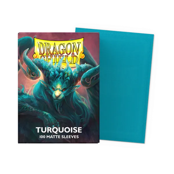 Produkt 100 Dragon Shield Sleeves - Matte Turquoise Foto